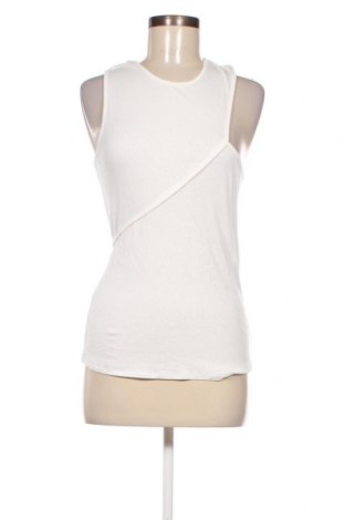 Γυναικείο αμάνικο μπλουζάκι Camaieu, Μέγεθος XL, Χρώμα Λευκό, Τιμή 3,46 €