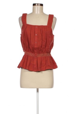 Γυναικείο αμάνικο μπλουζάκι Camaieu, Μέγεθος L, Χρώμα Πορτοκαλί, Τιμή 3,79 €