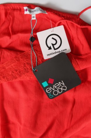 Γυναικείο αμάνικο μπλουζάκι Even&Odd, Μέγεθος S, Χρώμα Κόκκινο, Τιμή 3,03 €