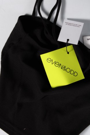 Γυναικείο αμάνικο μπλουζάκι Even&Odd, Μέγεθος M, Χρώμα Μαύρο, Τιμή 3,14 €