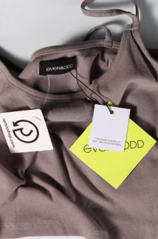Γυναικείο αμάνικο μπλουζάκι Even&Odd, Μέγεθος XL, Χρώμα Γκρί, Τιμή 3,14 €