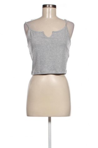Γυναικείο αμάνικο μπλουζάκι Even&Odd, Μέγεθος L, Χρώμα Γκρί, Τιμή 3,46 €