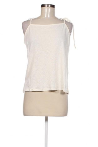 Γυναικείο αμάνικο μπλουζάκι Even&Odd, Μέγεθος L, Χρώμα Εκρού, Τιμή 2,81 €