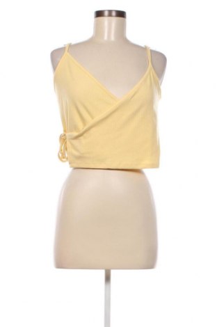 Γυναικείο αμάνικο μπλουζάκι Even&Odd, Μέγεθος XL, Χρώμα Κίτρινο, Τιμή 3,03 €