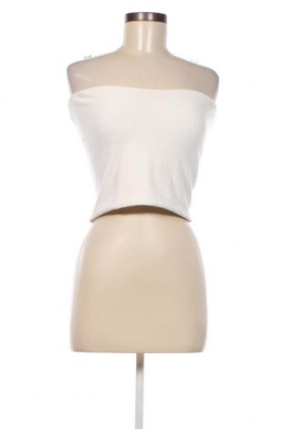 Γυναικείο αμάνικο μπλουζάκι Gina Tricot, Μέγεθος L, Χρώμα Λευκό, Τιμή 2,78 €