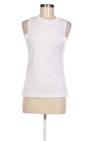 Γυναικείο αμάνικο μπλουζάκι Gina Tricot, Μέγεθος XS, Χρώμα Λευκό, Τιμή 5,01 €