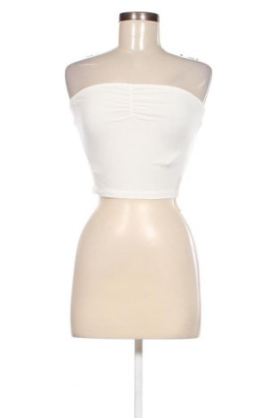 Γυναικείο αμάνικο μπλουζάκι Glamorous, Μέγεθος M, Χρώμα Λευκό, Τιμή 3,59 €