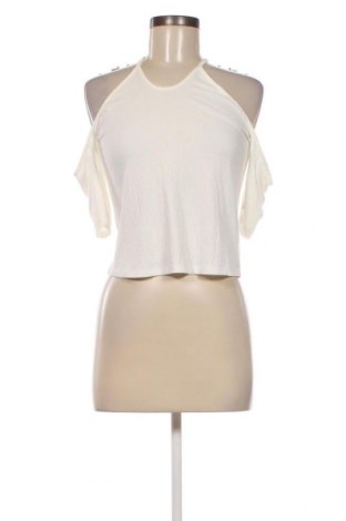 Γυναικείο αμάνικο μπλουζάκι H&D, Μέγεθος L, Χρώμα Λευκό, Τιμή 3,68 €
