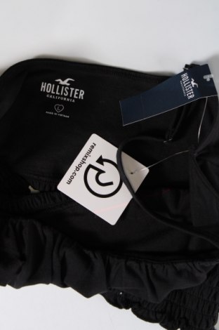 Γυναικείο αμάνικο μπλουζάκι Hollister, Μέγεθος L, Χρώμα Μαύρο, Τιμή 2,99 €