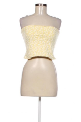 Γυναικείο αμάνικο μπλουζάκι Hollister, Μέγεθος L, Χρώμα Κίτρινο, Τιμή 3,89 €