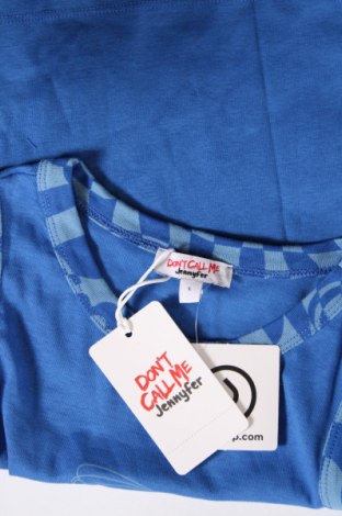 Γυναικείο αμάνικο μπλουζάκι Jennyfer, Μέγεθος L, Χρώμα Μπλέ, Τιμή 3,03 €