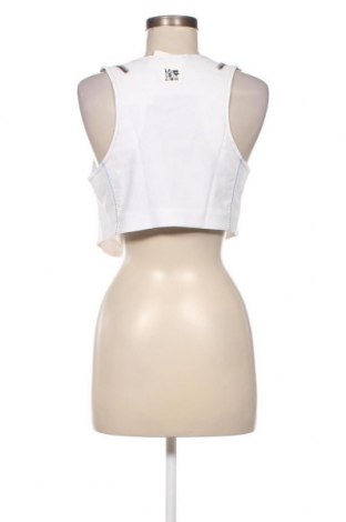 Γυναικείο αμάνικο μπλουζάκι La Mode Est A Vous, Μέγεθος XL, Χρώμα Λευκό, Τιμή 3,68 €