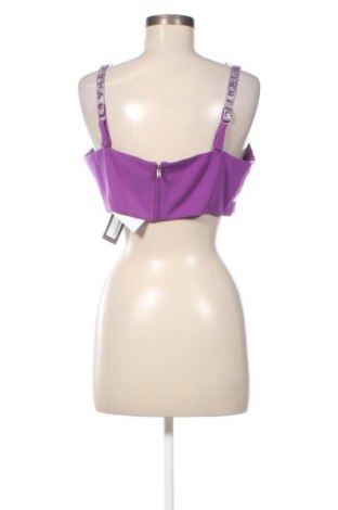 Γυναικείο αμάνικο μπλουζάκι Misspap, Μέγεθος XL, Χρώμα Βιολετί, Τιμή 2,84 €