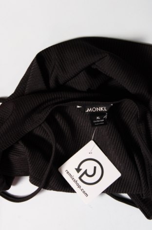 Γυναικείο αμάνικο μπλουζάκι Monki, Μέγεθος XL, Χρώμα Μαύρο, Τιμή 3,13 €