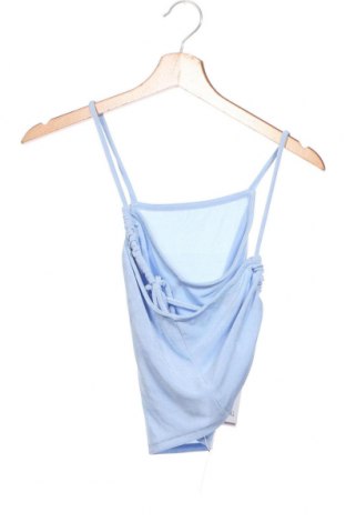 Γυναικείο αμάνικο μπλουζάκι Monki, Μέγεθος L, Χρώμα Μπλέ, Τιμή 3,03 €