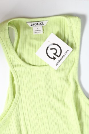Γυναικείο αμάνικο μπλουζάκι Monki, Μέγεθος S, Χρώμα Πράσινο, Τιμή 9,79 €