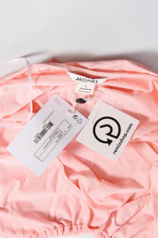 Γυναικείο αμάνικο μπλουζάκι Monki, Μέγεθος L, Χρώμα Ρόζ , Τιμή 3,82 €