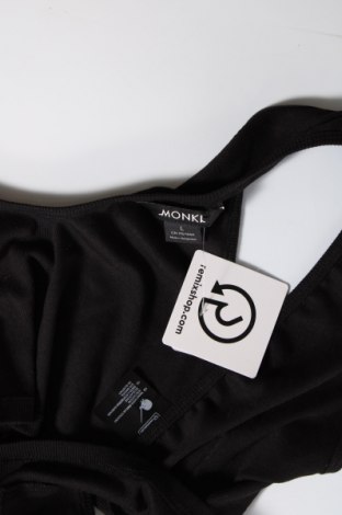 Γυναικείο αμάνικο μπλουζάκι Monki, Μέγεθος L, Χρώμα Μαύρο, Τιμή 9,79 €