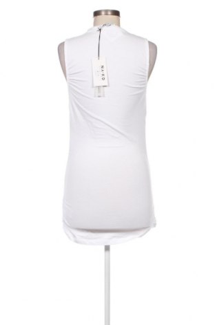 Γυναικείο αμάνικο μπλουζάκι NA-KD, Μέγεθος S, Χρώμα Λευκό, Τιμή 7,77 €