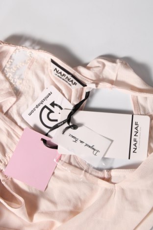 Γυναικείο αμάνικο μπλουζάκι Naf Naf, Μέγεθος XS, Χρώμα Ρόζ , Τιμή 3,29 €