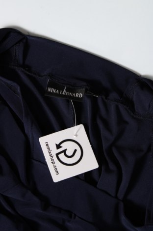 Γυναικείο αμάνικο μπλουζάκι Nina Leonard, Μέγεθος S, Χρώμα Μπλέ, Τιμή 8,04 €