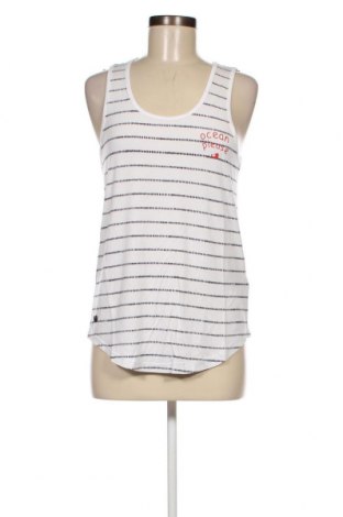 Γυναικείο αμάνικο μπλουζάκι Ocean, Μέγεθος S, Χρώμα Λευκό, Τιμή 3,68 €