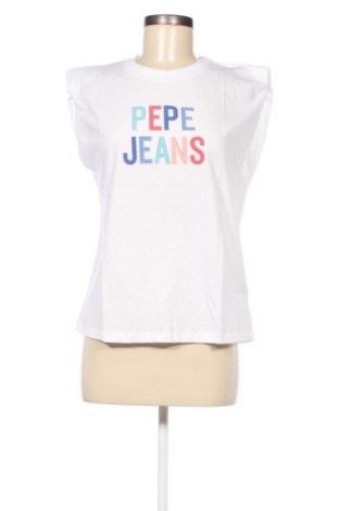 Damentop Pepe Jeans, Größe S, Farbe Weiß, Preis 11,96 €