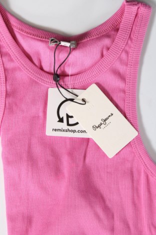Γυναικείο αμάνικο μπλουζάκι Pepe Jeans, Μέγεθος M, Χρώμα Ρόζ , Τιμή 29,90 €