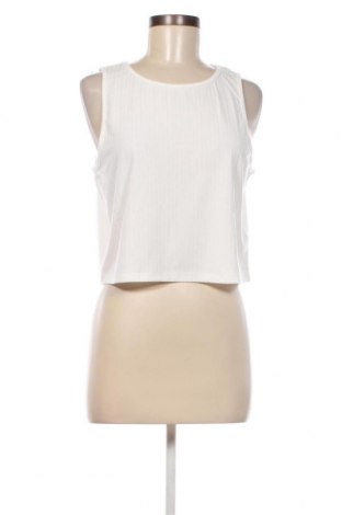 Γυναικείο αμάνικο μπλουζάκι Pieces, Μέγεθος L, Χρώμα Λευκό, Τιμή 3,20 €
