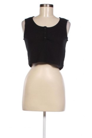 Γυναικείο αμάνικο μπλουζάκι Pieces, Μέγεθος XL, Χρώμα Μαύρο, Τιμή 3,62 €