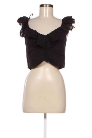 Γυναικείο αμάνικο μπλουζάκι Pull&Bear, Μέγεθος L, Χρώμα Μαύρο, Τιμή 3,35 €