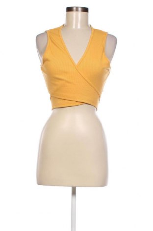 Γυναικείο αμάνικο μπλουζάκι SHEIN, Μέγεθος XL, Χρώμα Κίτρινο, Τιμή 3,46 €