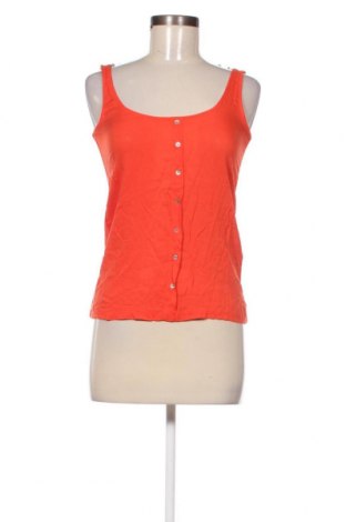 Γυναικείο αμάνικο μπλουζάκι Springfield, Μέγεθος XS, Χρώμα Πορτοκαλί, Τιμή 3,34 €