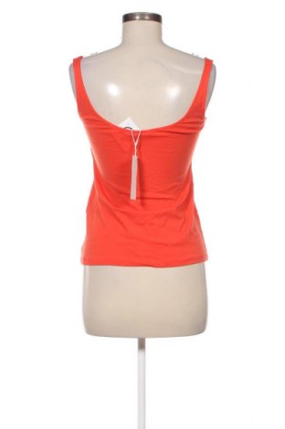 Γυναικείο αμάνικο μπλουζάκι Springfield, Μέγεθος XS, Χρώμα Πορτοκαλί, Τιμή 3,01 €