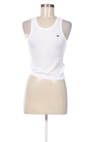 Damska koszulka na ramiączkach Tommy Hilfiger, Rozmiar M, Kolor Biały, Cena 130,61 zł
