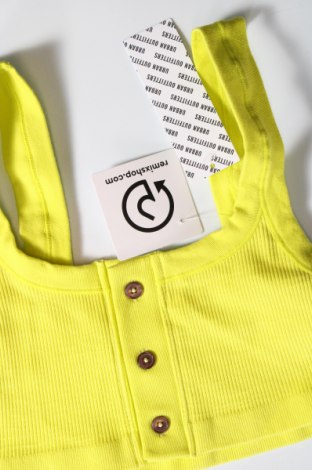 Γυναικείο αμάνικο μπλουζάκι Urban Classics, Μέγεθος M, Χρώμα Κίτρινο, Τιμή 4,18 €
