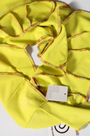 Damska koszulka na ramiączkach Urban Outfitters, Rozmiar L, Kolor Żółty, Cena 77,30 zł