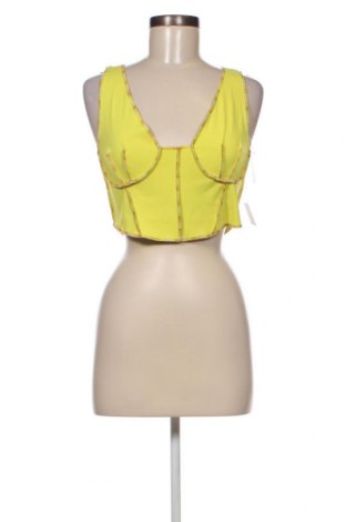 Γυναικείο αμάνικο μπλουζάκι Urban Outfitters, Μέγεθος L, Χρώμα Κίτρινο, Τιμή 14,95 €