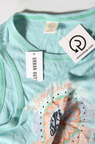 Damska koszulka na ramiączkach Urban Outfitters, Rozmiar L, Kolor Niebieski, Cena 14,69 zł