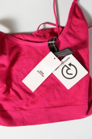 Damska koszulka na ramiączkach Urban Outfitters, Rozmiar M, Kolor Różowy, Cena 77,30 zł