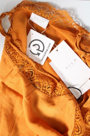 Γυναικείο αμάνικο μπλουζάκι VILA, Μέγεθος XS, Χρώμα Κίτρινο, Τιμή 13,92 €