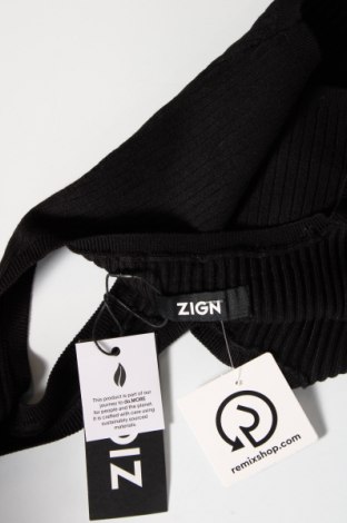 Tricou de damă Zign, Mărime M, Culoare Negru, Preț 20,03 Lei