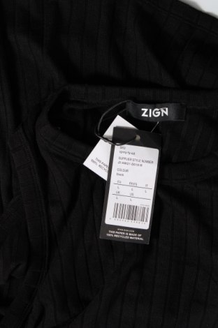 Γυναικείο αμάνικο μπλουζάκι Zign, Μέγεθος L, Χρώμα Πράσινο, Τιμή 3,44 €