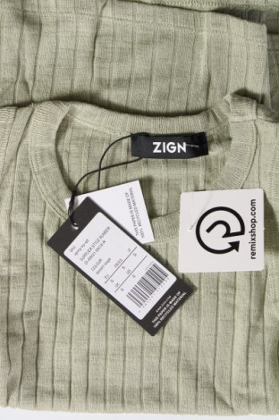 Tricou de damă Zign, Mărime S, Culoare Verde, Preț 16,22 Lei