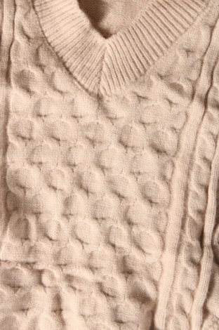 Дамски пуловер, Размер L, Цвят Бежов, Цена 3,77 лв.