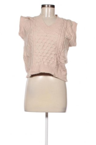 Γυναικείο πουλόβερ, Μέγεθος L, Χρώμα  Μπέζ, Τιμή 1,79 €