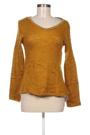Дамски пуловер, Размер M, Цвят Жълт, Цена 3,19 лв.
