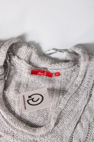 Γυναικείο πουλόβερ Anne L., Μέγεθος M, Χρώμα Γκρί, Τιμή 2,69 €