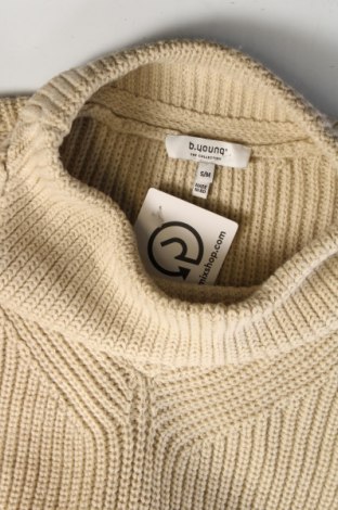 Дамски пуловер B.Young, Размер S, Цвят Бежов, Цена 5,04 лв.