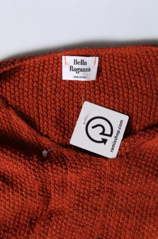 Дамски пуловер Bella Ragazza, Размер M, Цвят Оранжев, Цена 4,06 лв.